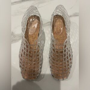 The Row Mara Flat jelly sandal size 37